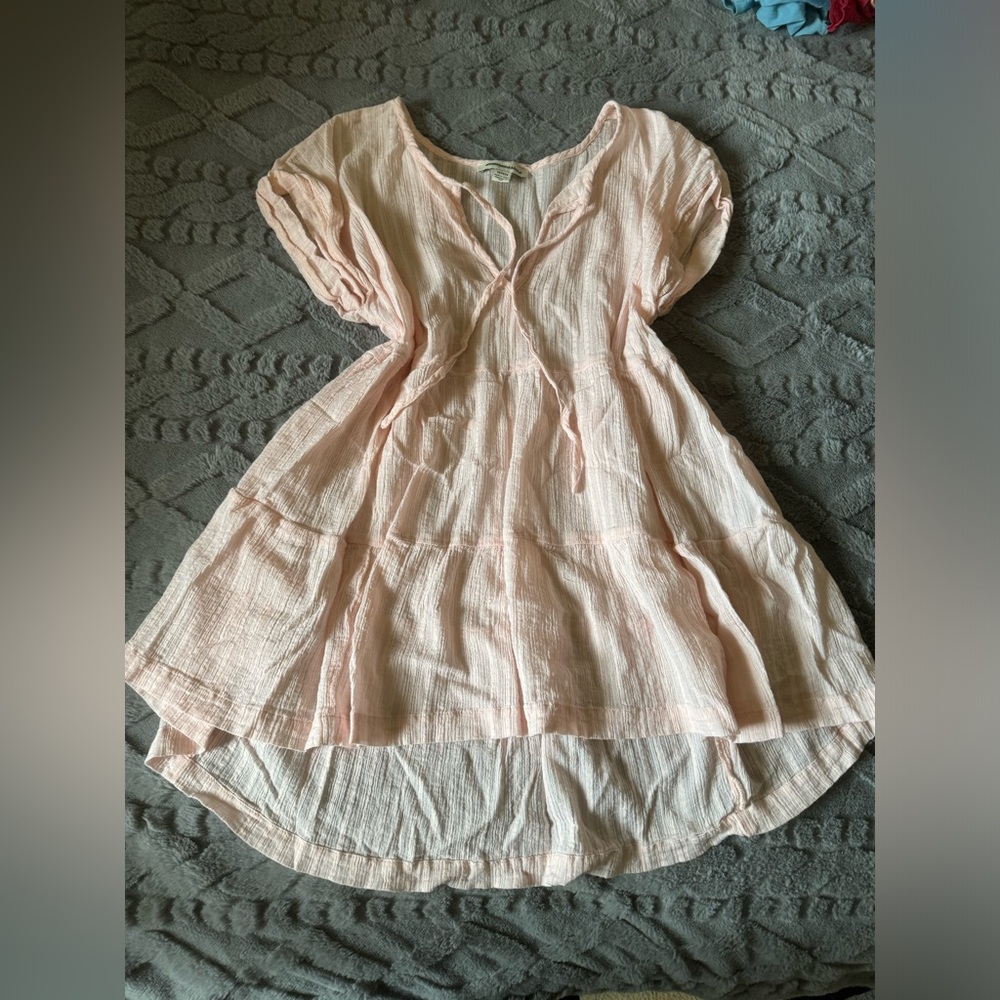 🌟 American eagle outfitters rose pink blouse